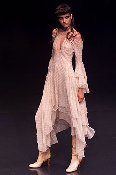 Alexander McQueen fashion show for Spring/Summer 2002