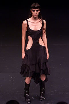 Alexander McQueen fashion show for Spring/Summer 2002