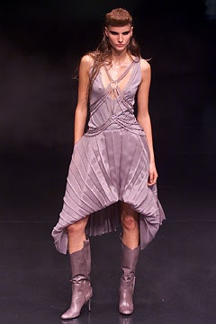 Alexander McQueen fashion show for Spring/Summer 2002