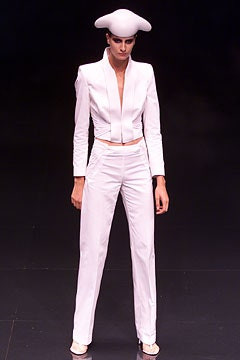 Alexander McQueen fashion show for Spring/Summer 2002