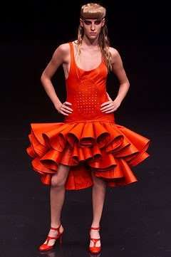 Alexander McQueen fashion show for Spring/Summer 2002
