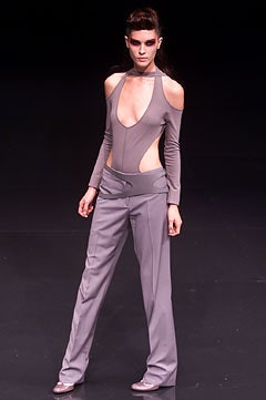 Alexander McQueen fashion show for Spring/Summer 2002