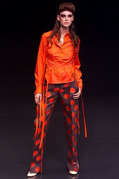 Alexander McQueen fashion show for Spring/Summer 2002