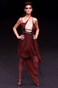Alexander McQueen fashion show for Spring/Summer 2002