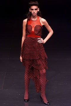 Alexander McQueen fashion show for Spring/Summer 2002