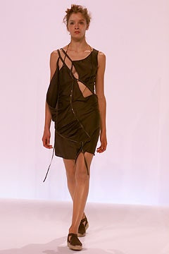 Hussein Chalayan fashion show for Spring/Summer 2002