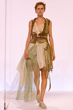Hussein Chalayan fashion show for Spring/Summer 2002