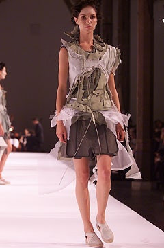 Hussein Chalayan fashion show for Spring/Summer 2002