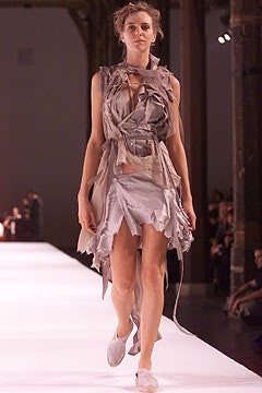 Hussein Chalayan fashion show for Spring/Summer 2002