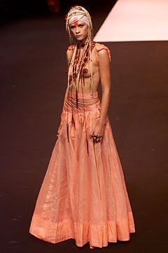 Jean-Paul Gaultier fashion show for Spring/Summer 2002