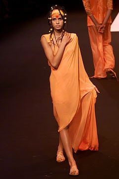 Jean-Paul Gaultier fashion show for Spring/Summer 2002