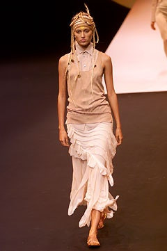 Jean-Paul Gaultier fashion show for Spring/Summer 2002