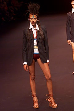 Jean-Paul Gaultier fashion show for Spring/Summer 2002