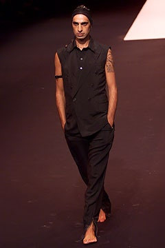 Jean-Paul Gaultier fashion show for Spring/Summer 2002