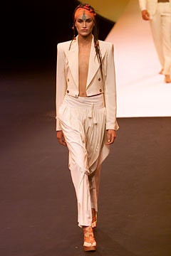 Jean-Paul Gaultier fashion show for Spring/Summer 2002