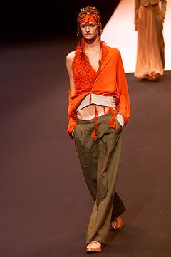 Jean-Paul Gaultier fashion show for Spring/Summer 2002