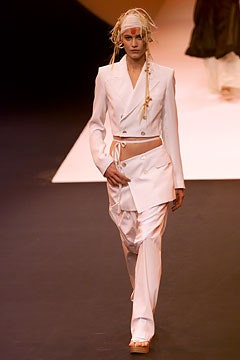 Jean-Paul Gaultier fashion show for Spring/Summer 2002