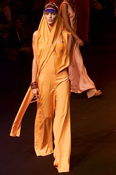Jean-Paul Gaultier fashion show for Spring/Summer 2002