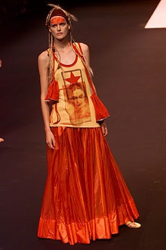 Jean-Paul Gaultier fashion show for Spring/Summer 2002
