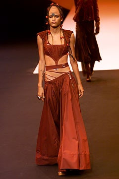 Jean-Paul Gaultier fashion show for Spring/Summer 2002