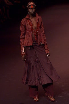 Jean-Paul Gaultier fashion show for Spring/Summer 2002