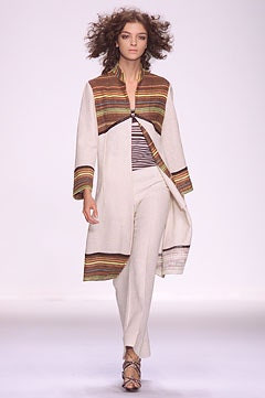 Missoni fashion show for Spring/Summer 2002