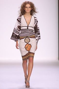 Missoni fashion show for Spring/Summer 2002