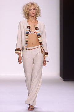 Missoni fashion show for Spring/Summer 2002