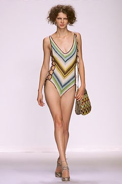 Missoni fashion show for Spring/Summer 2002