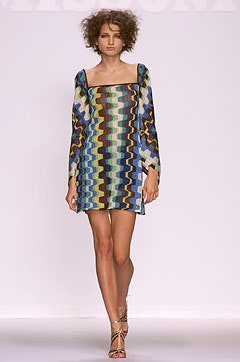 Missoni fashion show for Spring/Summer 2002