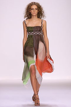 Missoni fashion show for Spring/Summer 2002