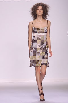 Missoni fashion show for Spring/Summer 2002