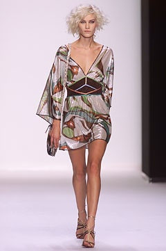 Missoni fashion show for Spring/Summer 2002