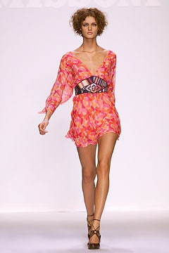 Missoni fashion show for Spring/Summer 2002