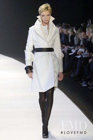 Mariacarla Boscono featured in  the Sophia Kokosalaki fashion show for Autumn/Winter 2006