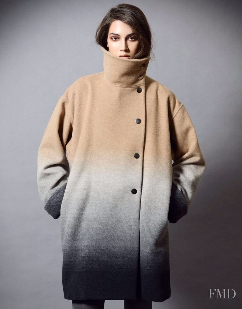 Marilhéa Peillard featured in  the Pascal Millet lookbook for Autumn/Winter 2014