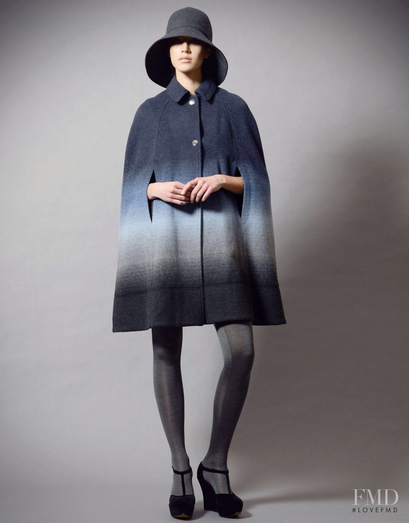 Marilhéa Peillard featured in  the Pascal Millet lookbook for Autumn/Winter 2014