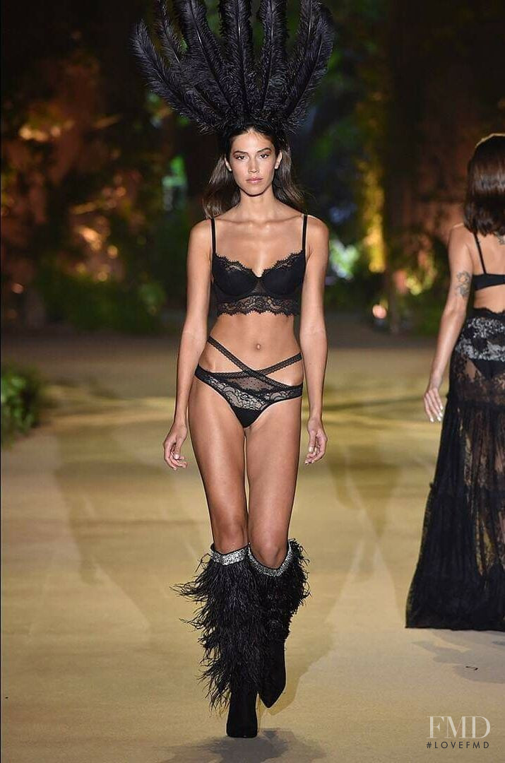 Marilhéa Peillard featured in  the Intimissimi fashion show for Spring/Summer 2019