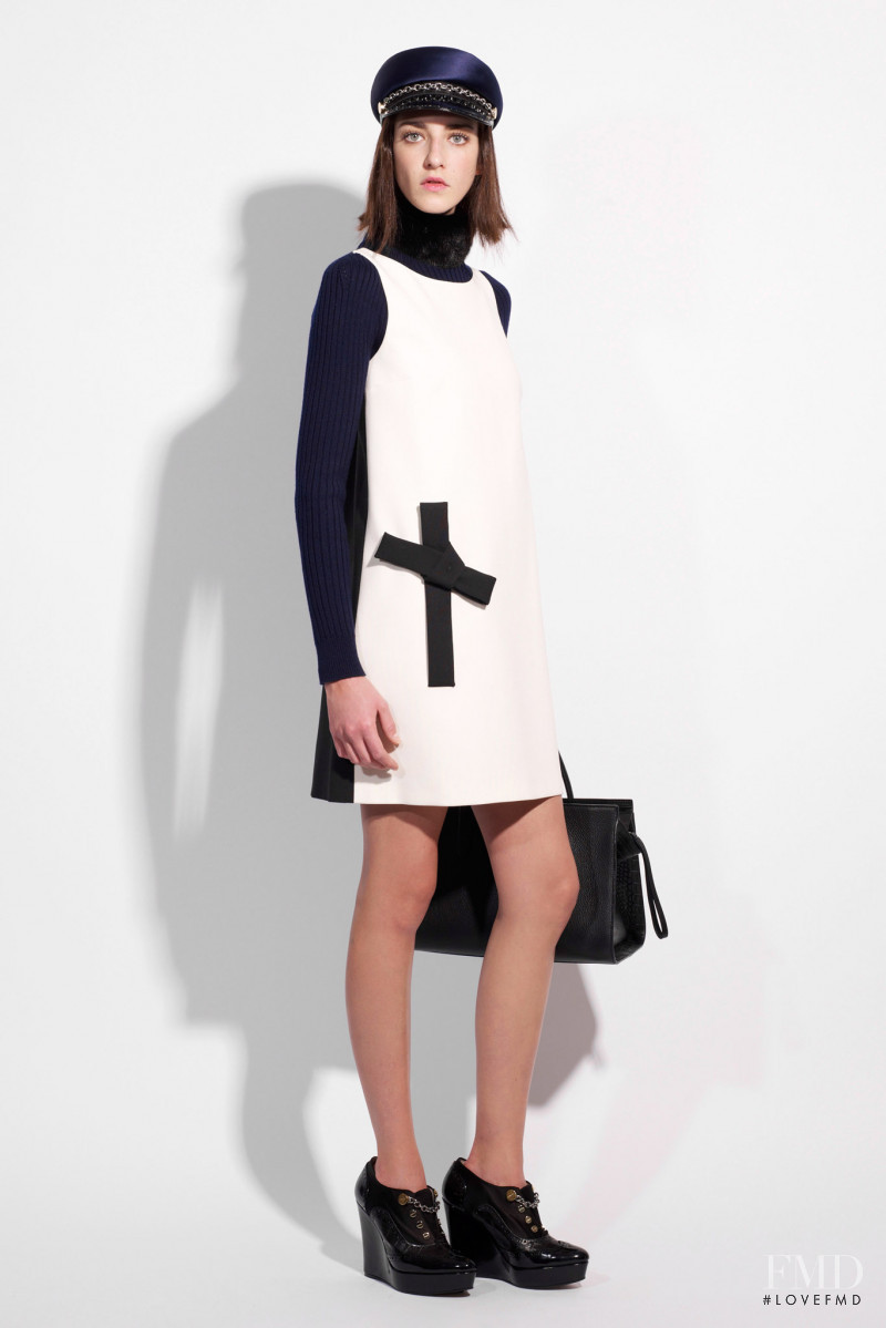 Cristina Herrmann featured in  the PAULE KA fashion show for Autumn/Winter 2014