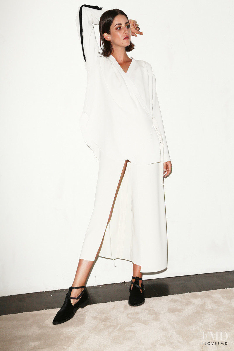 Cristina Herrmann featured in  the Chadwick Bell lookbook for Spring/Summer 2015
