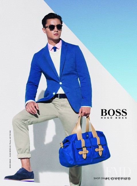 BOSS Black advertisement for Spring/Summer 2014