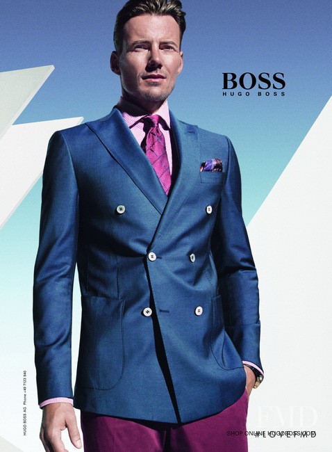 BOSS Black advertisement for Spring/Summer 2014