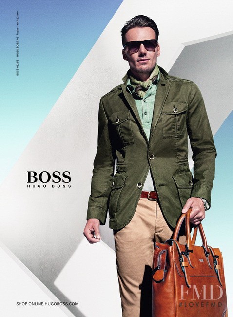 BOSS Black advertisement for Spring/Summer 2014