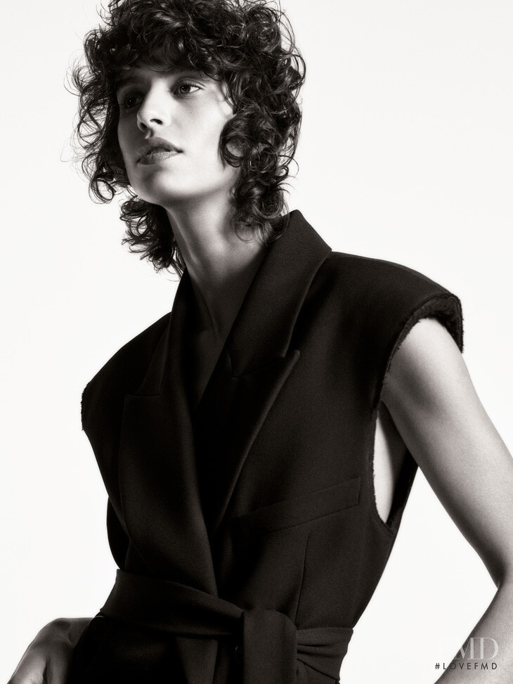Mica Arganaraz featured in  the Zara lookbook for Spring/Summer 2020
