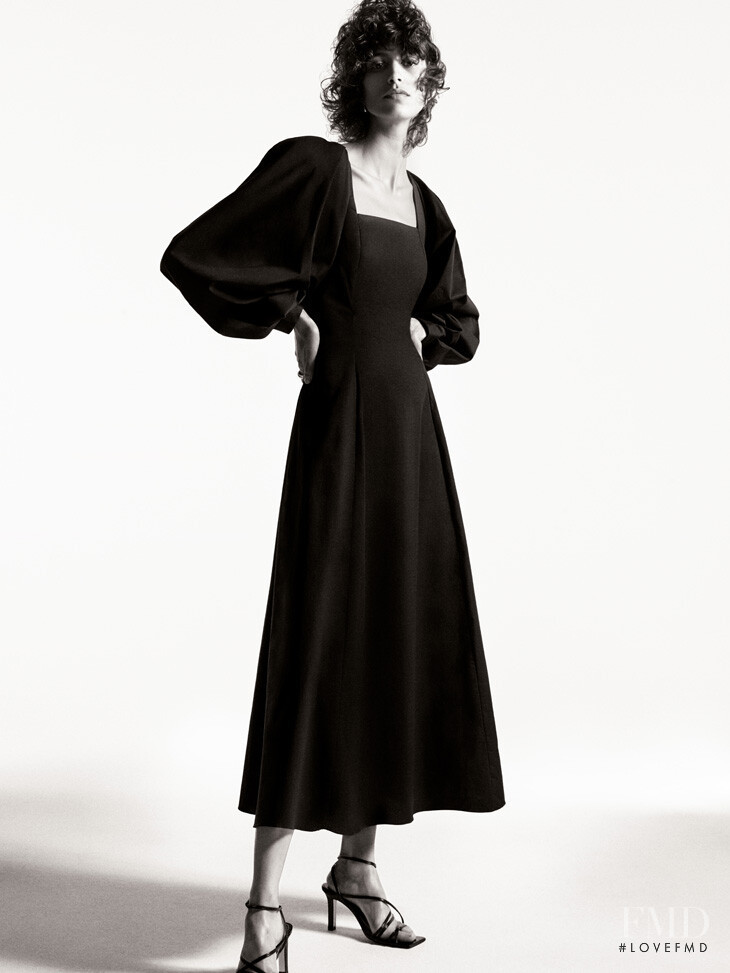 Mica Arganaraz featured in  the Zara lookbook for Spring/Summer 2020