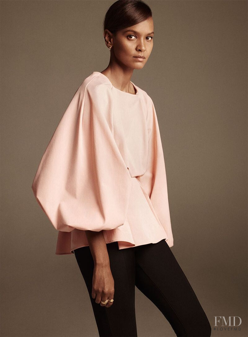 Liya Kebede featured in  the Zara lookbook for Spring/Summer 2020