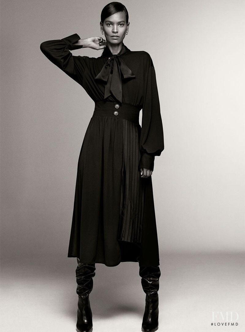 Liya Kebede featured in  the Zara lookbook for Spring/Summer 2020
