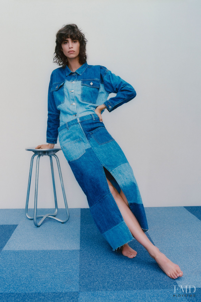 Mica Arganaraz featured in  the Zara catalogue for Cruise 2020