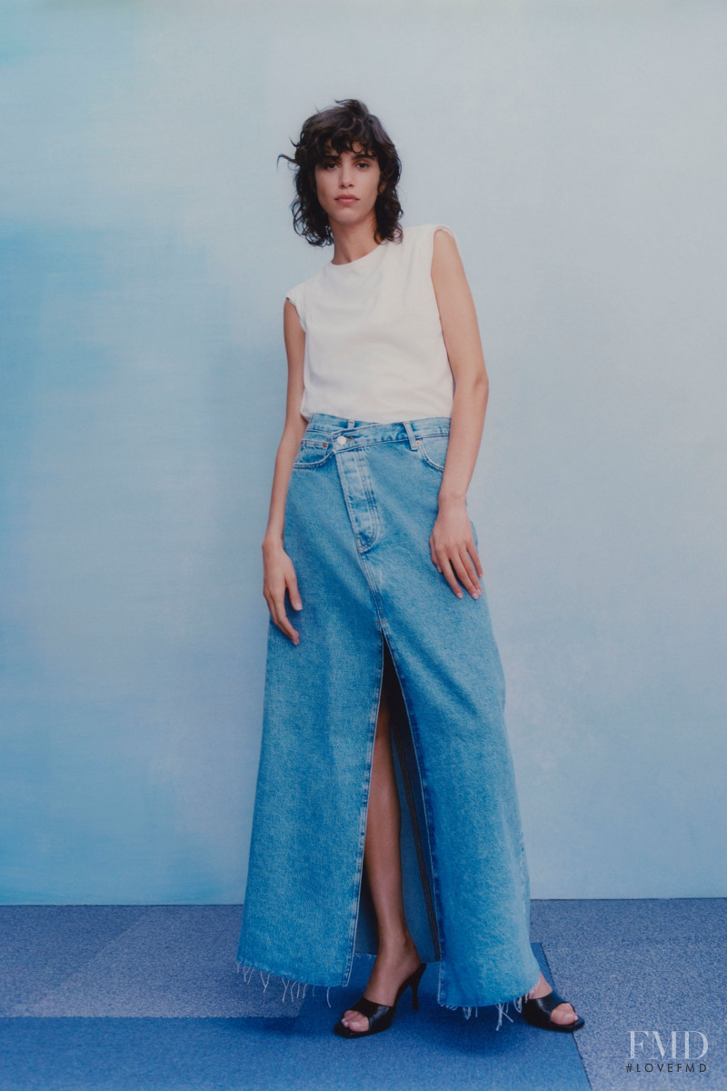 Mica Arganaraz featured in  the Zara catalogue for Cruise 2020