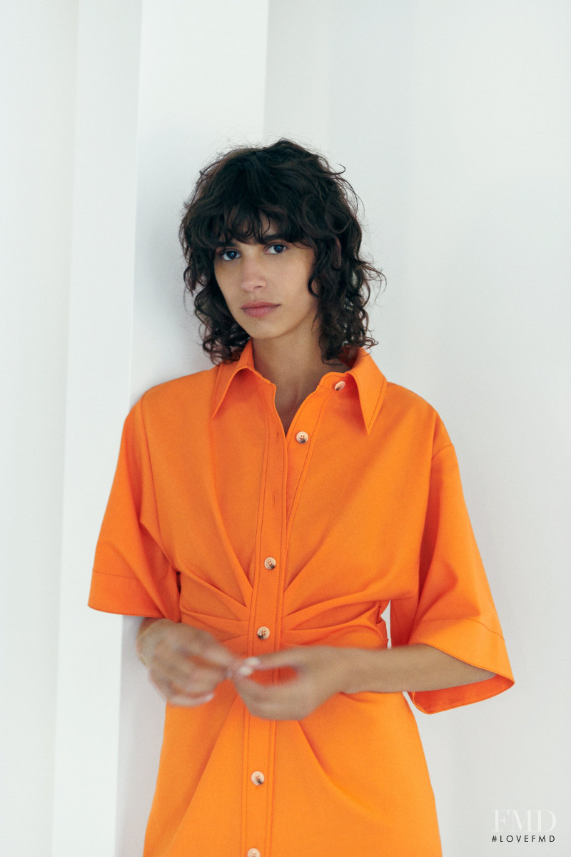 Mica Arganaraz featured in  the Zara catalogue for Cruise 2020